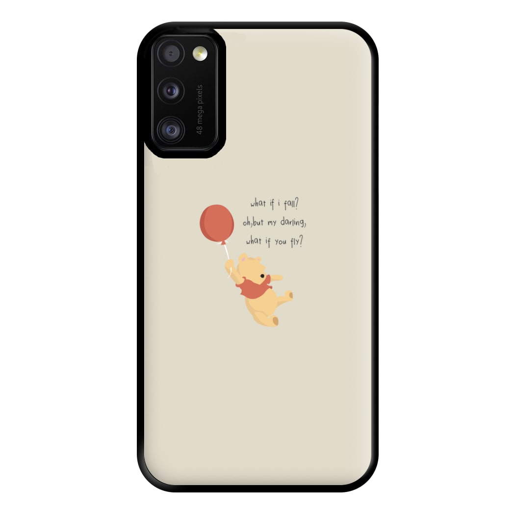 What If I Fail - Winnie Phone Case for Galaxy A41