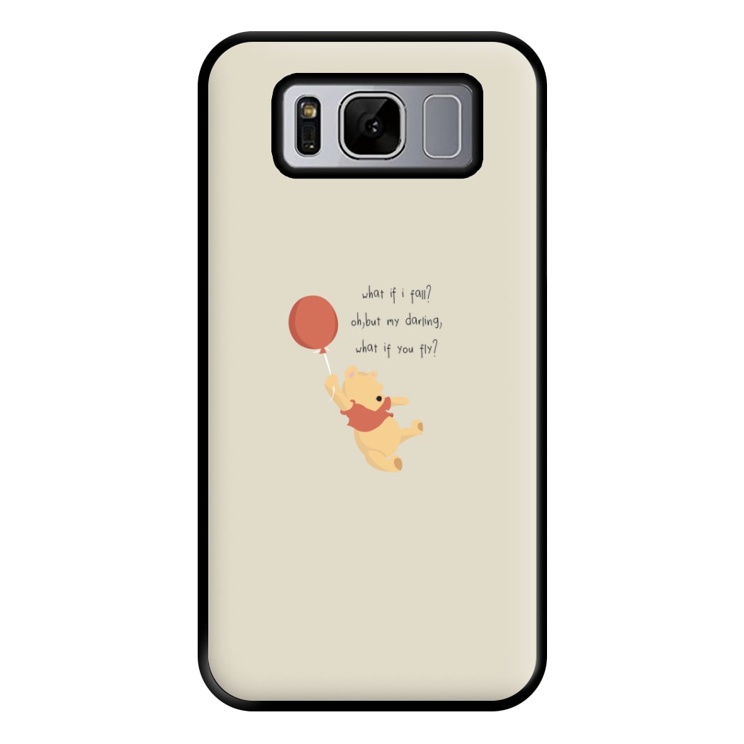 What If I Fail - Winnie Phone Case for Galaxy S8 Plus