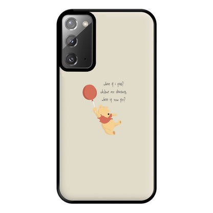 What If I Fail - Winnie Phone Case for Galaxy Note 20 Ultra