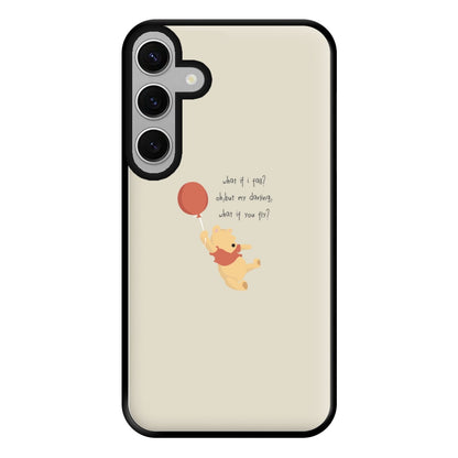 What If I Fail - Winnie Phone Case for Galaxy S24FE