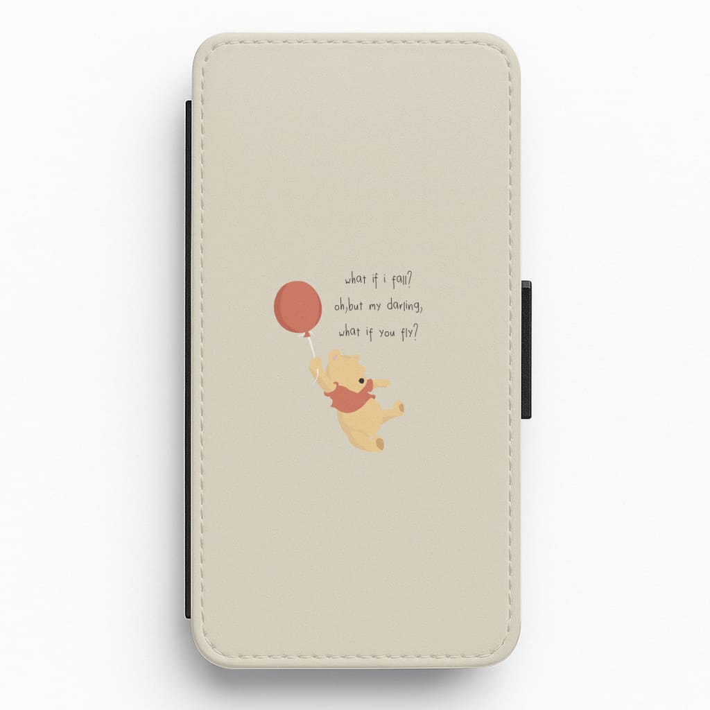 What If I Fail - Winnie Flip / Wallet Phone Case