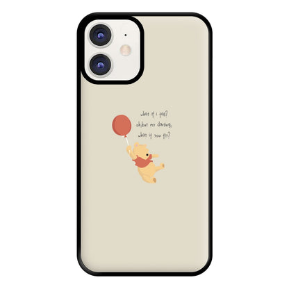 What If I Fail - Winnie Phone Case for iPhone 12 / 12 Pro