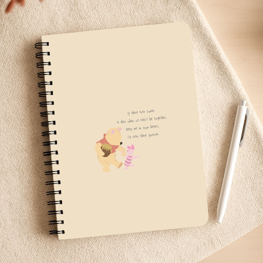 I'll Stay There Forever - Winnie Notepad
