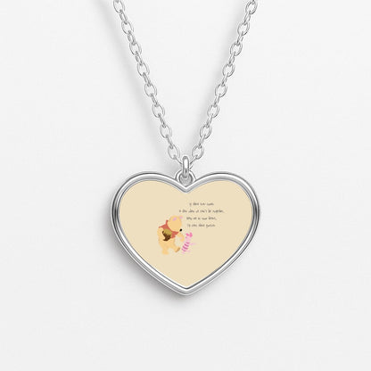 I'll Stay There Forever - Winnie Heart Necklace
