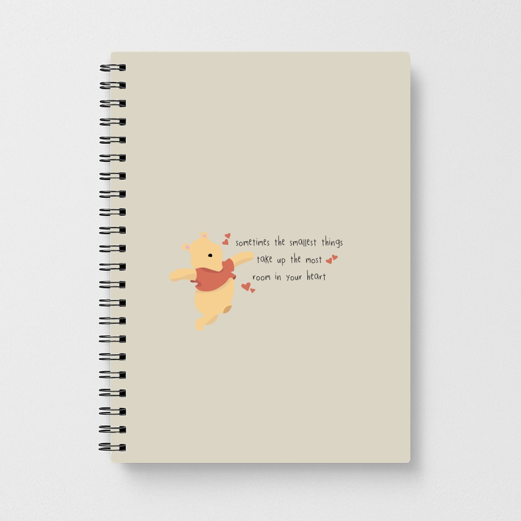 Take Up The Most Room - Winnie Notebook