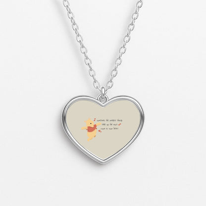 Take Up The Most Room - Winnie Heart Necklace