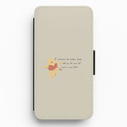 Take Up The Most Room - Winnie Flip / Wallet Phone Case