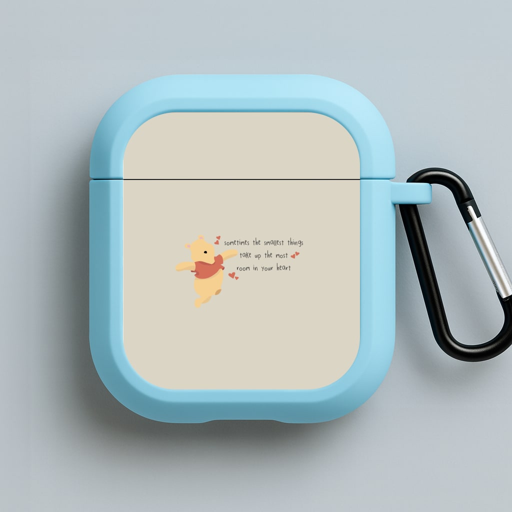 Take Up The Most Room - Winnie Blue AirPods Case