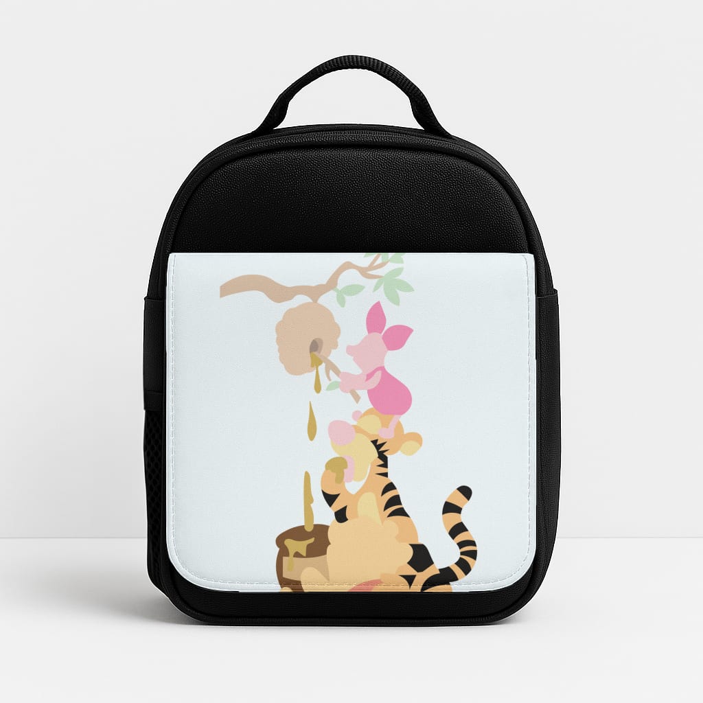 Bouncing Tiger , Piglet , Yellow Bear Insulated Lunchbox