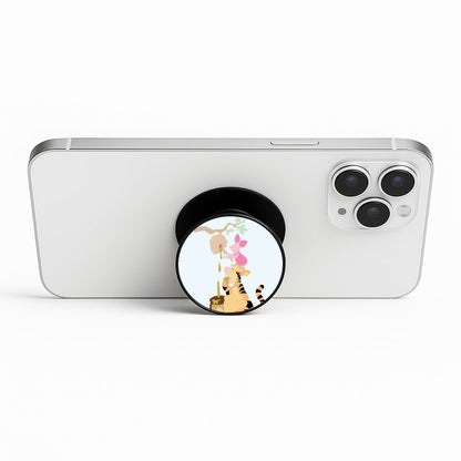 Bouncing Tiger , Piglet , Yellow Bear Phone Stand
