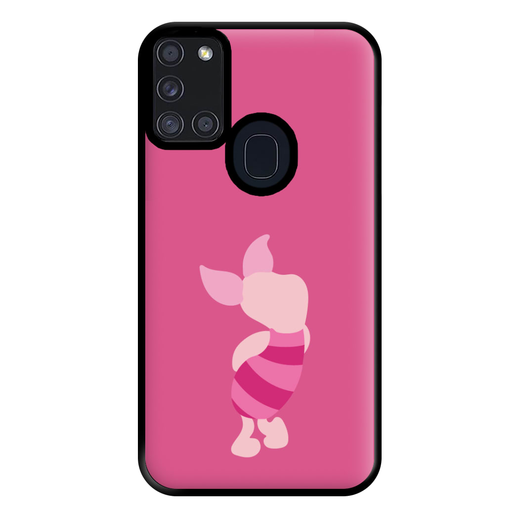 Pig Faceless - Winnie Phone Case for Galaxy A21s