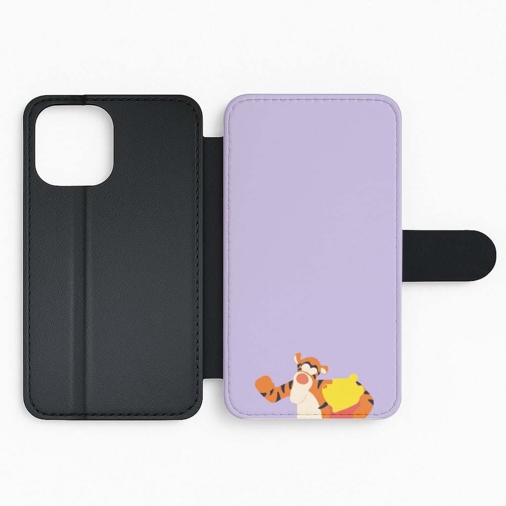 Tiger and Winnie - Winnie Flip Phone Case