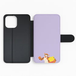 Tiger and Winnie - Winnie Flip Phone Case