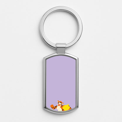 Tiger and Winnie - Winnie Silver Keyring