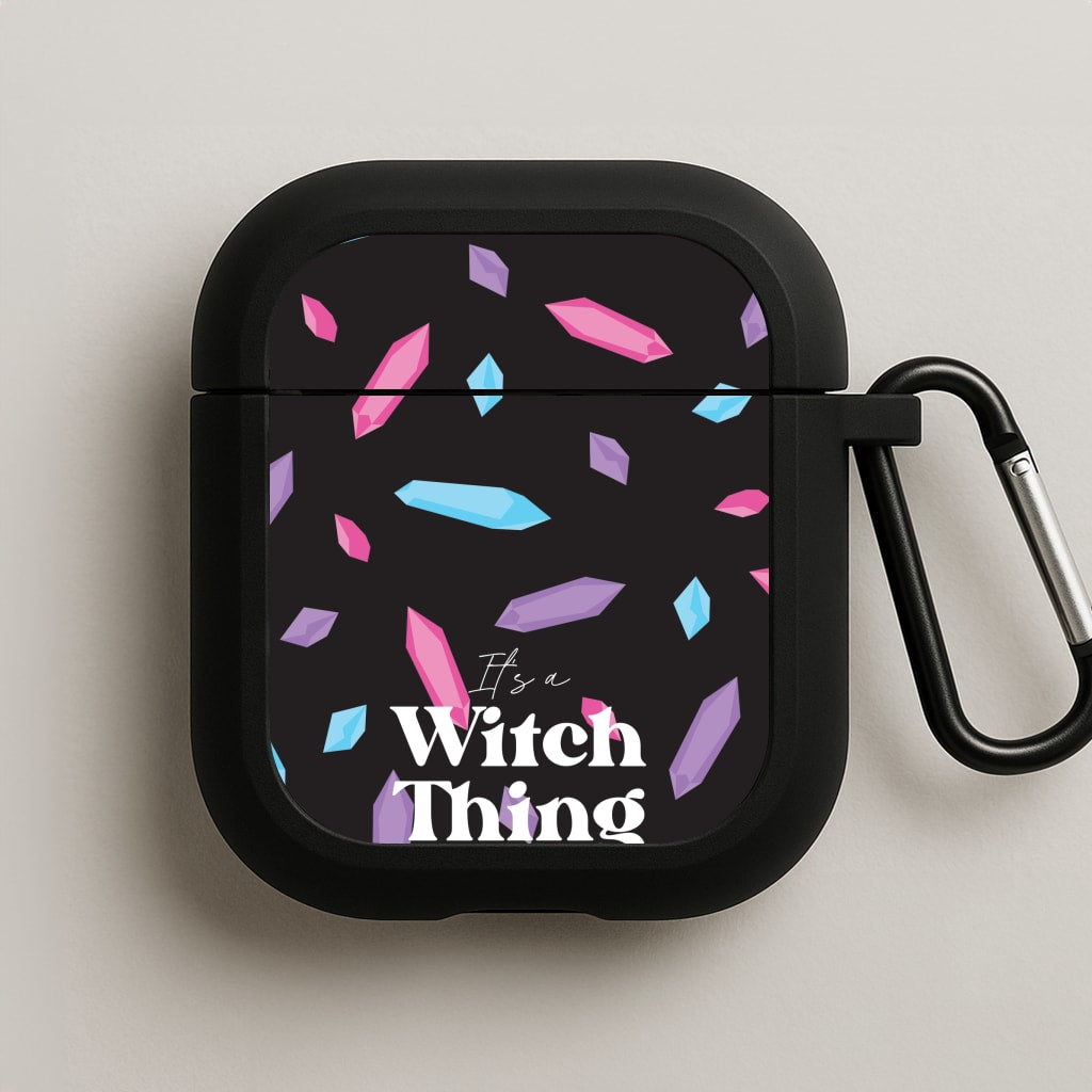 It's A Witch Thing Pattern AirPods Case