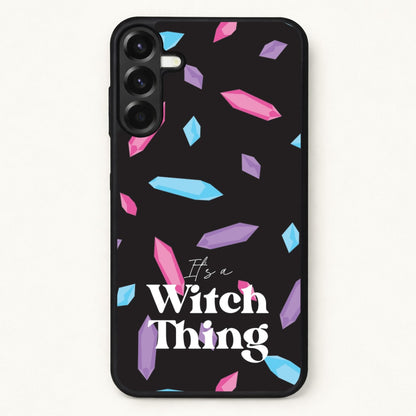 It's A Witch Thing Pattern Phone Case for Galaxy A37