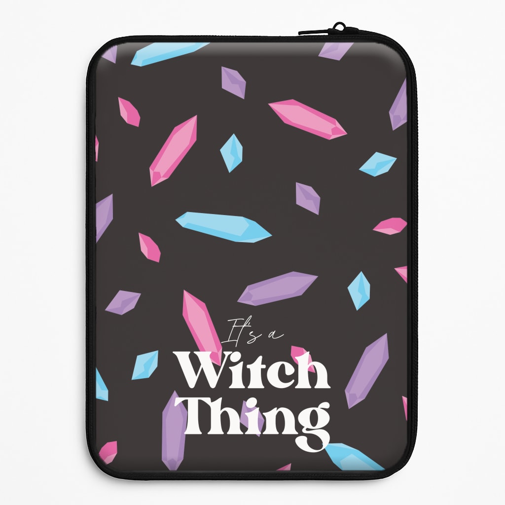 It's A Witch Thing Pattern Universal Laptop Sleeve