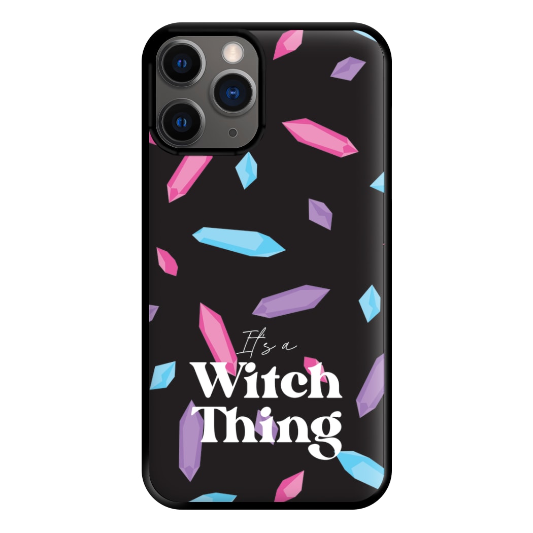 It's A Witch Thing Pattern Phone Case for iPhone 12 Pro Max
