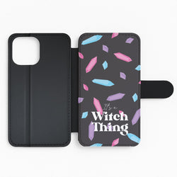 It's A Witch Thing Pattern Flip Phone Case