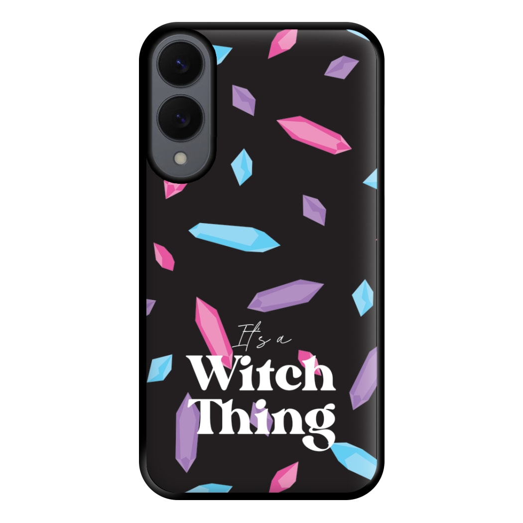 It's A Witch Thing Pattern Phone Case for Galaxy S25 Edge