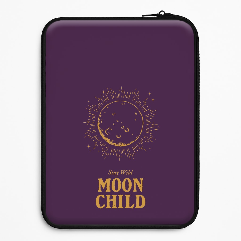Stay Wild, Moon Child Laptop Sleeve