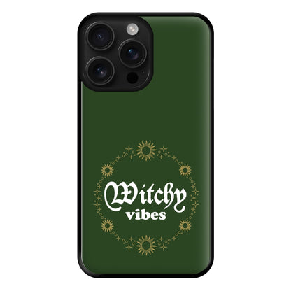Witchy Vibes Green Phone Case for iPhone 16 Pro Max