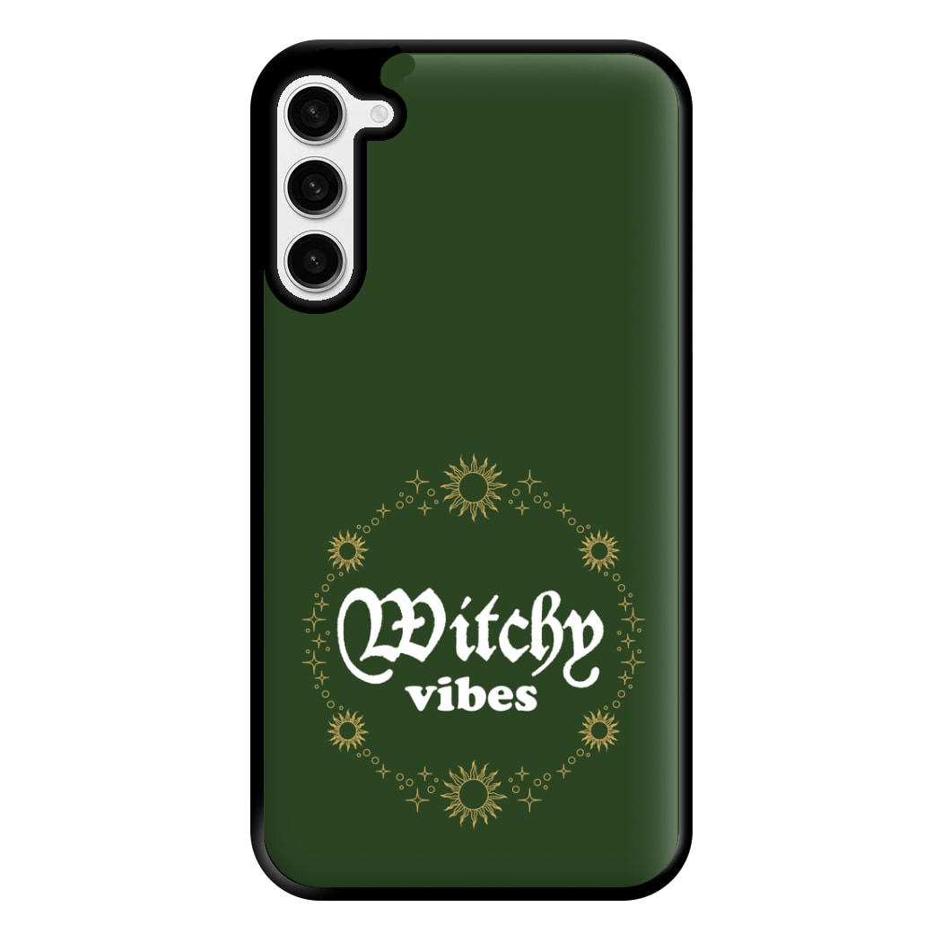 Witchy Vibes Green Phone Case for Galaxy S23 Plus