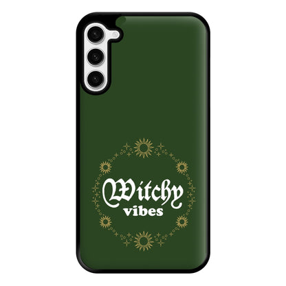 Witchy Vibes Green Phone Case for Galaxy S23 Plus