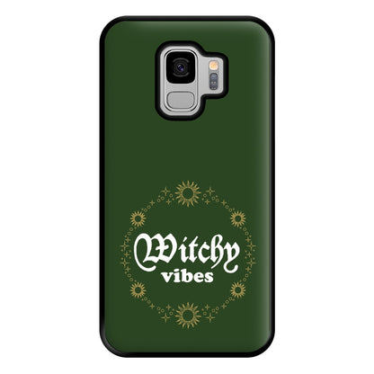 Witchy Vibes Green Phone Case for Galaxy S9 Plus