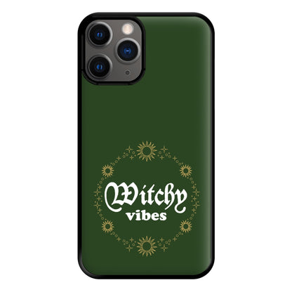 Witchy Vibes Green Phone Case for iPhone 12 Pro Max