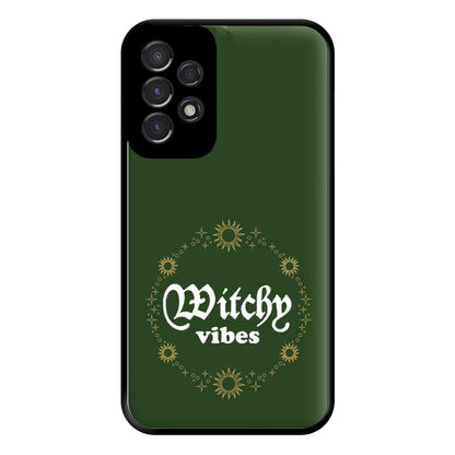 Witchy Vibes Green Phone Case for Galaxy A53