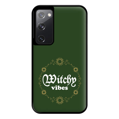 Witchy Vibes Green Phone Case for Galaxy S20FE