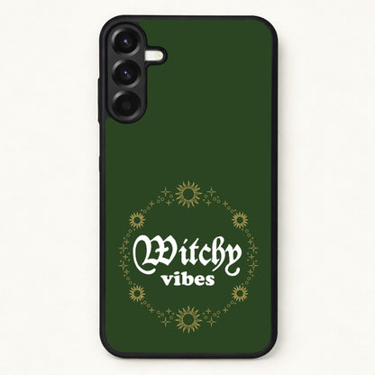 Witchy Vibes Green Phone Case for Galaxy A57
