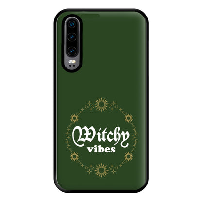 Witchy Vibes Green Phone Case for Huawei P30