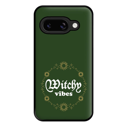 Witchy Vibes Green Phone Case for Google Pixel 8a