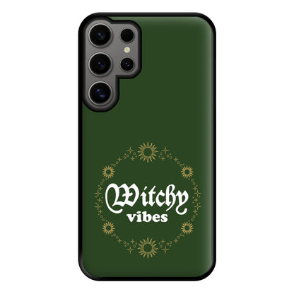 Witchy Vibes Green Phone Case for Galaxy S24 Ultra