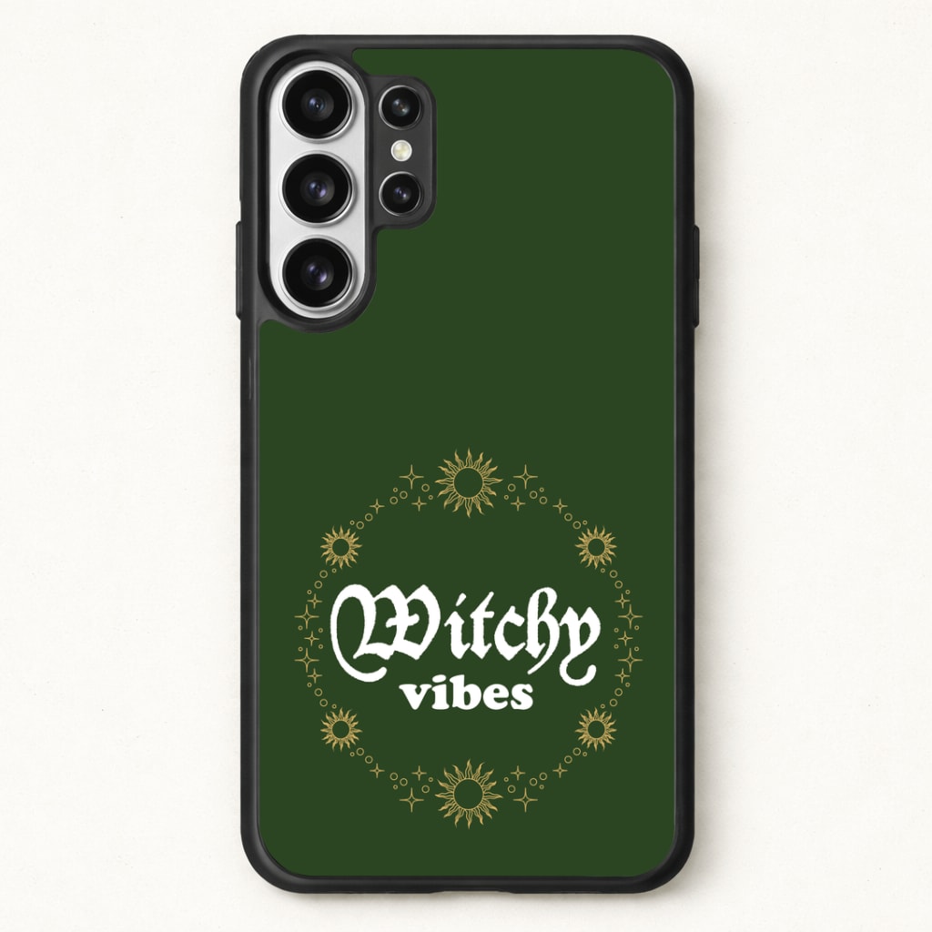 Witchy Vibes Green Phone Case for Galaxy S26 Ultra