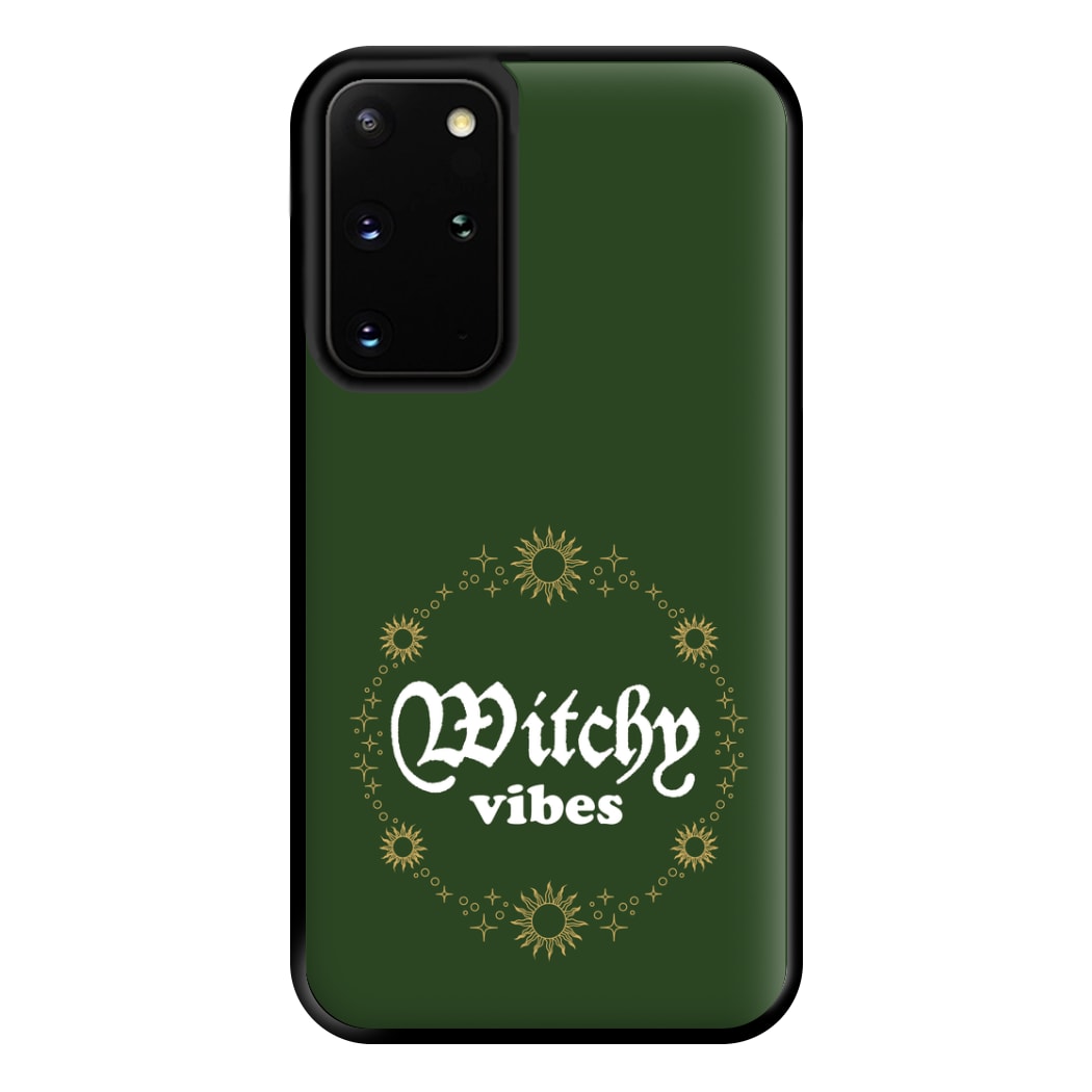 Witchy Vibes Green Phone Case for Galaxy S20 Plus
