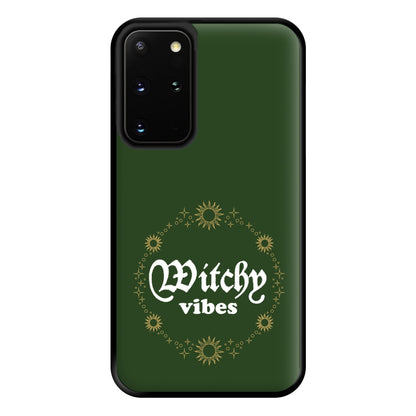 Witchy Vibes Green Phone Case for Galaxy S20 Plus
