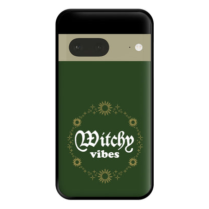 Witchy Vibes Green Phone Case for Google Pixel 7a
