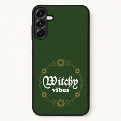 Witchy Vibes Green Phone Case for Galaxy A37