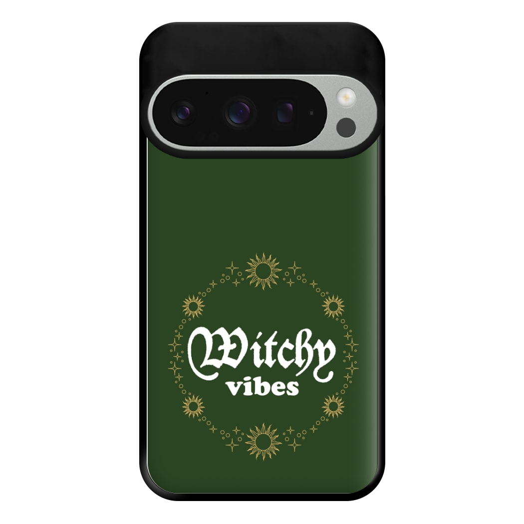 Witchy Vibes Green Phone Case for Google Pixel 9 Pro XL