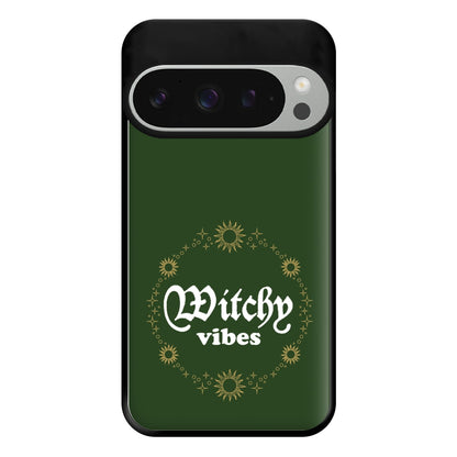 Witchy Vibes Green Phone Case for Google Pixel 9 Pro XL