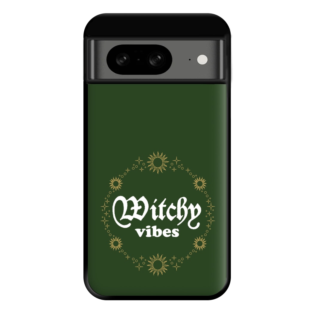 Witchy Vibes Green Phone Case for Google Pixel 8