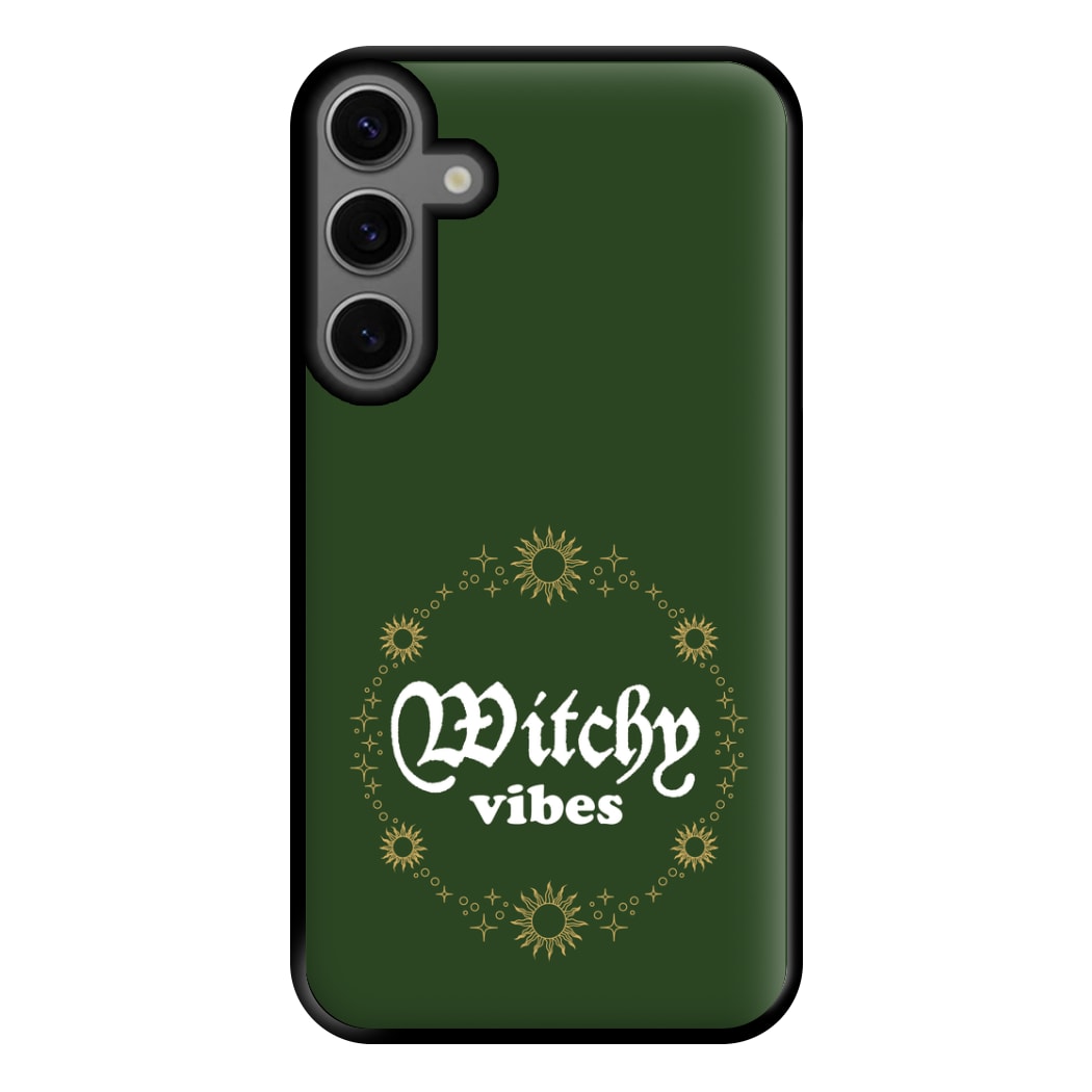 Witchy Vibes Green Phone Case for Galaxy S23FE