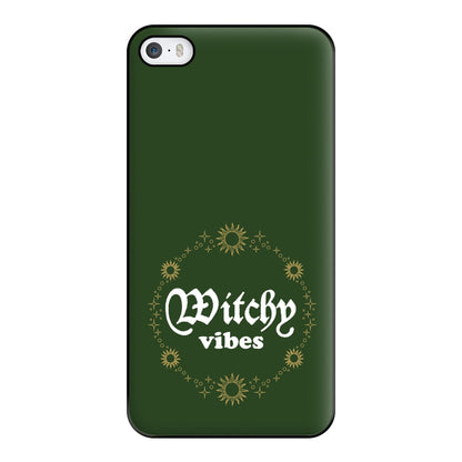 Witchy Vibes Green Phone Case for iPhone 5 / 5s / SE 2016