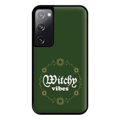 Witchy Vibes Green Phone Case for Galaxy S20