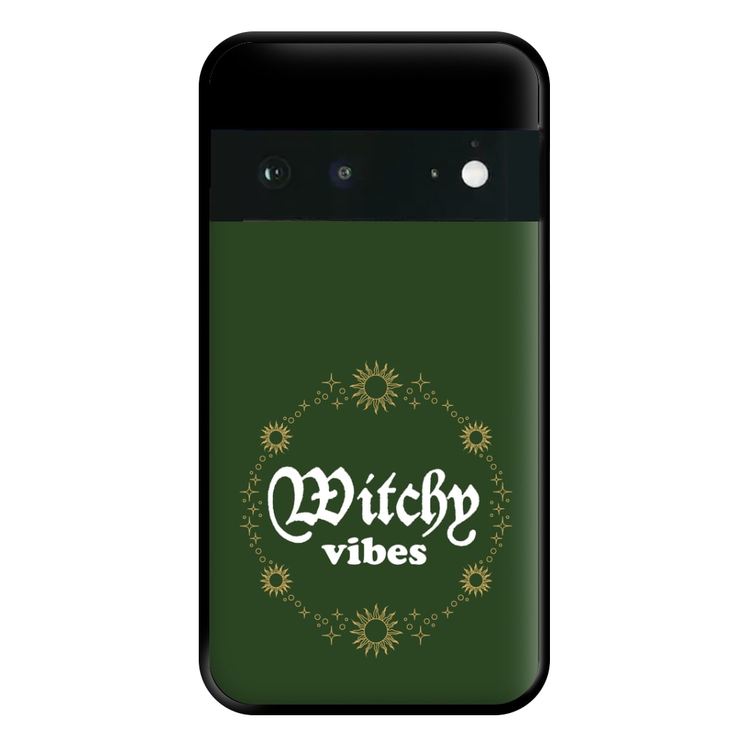 Witchy Vibes Green Phone Case for Google Pixel 6a