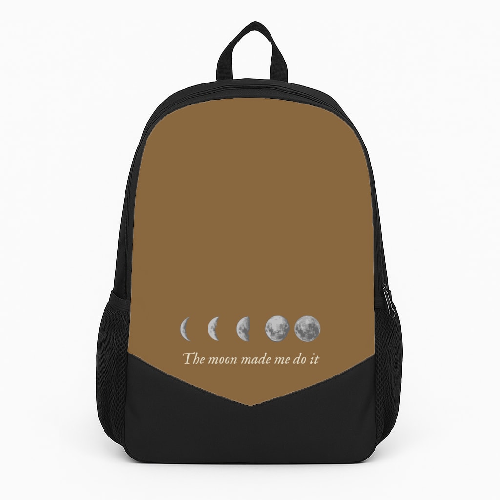 The Moon Made Me Do It Backpack