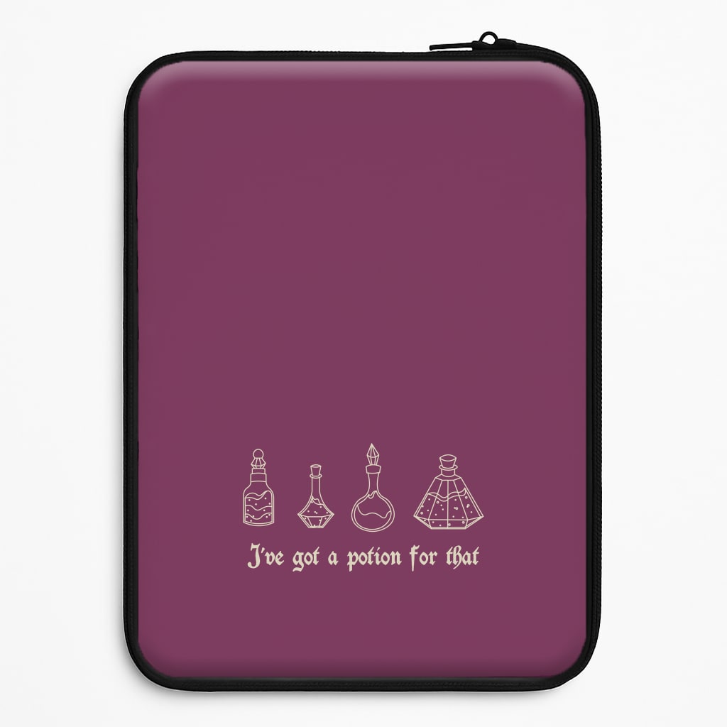 I've Got A Potion For You Dark Pink Universal Laptop Sleeve
